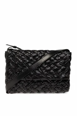 Bottega Veneta BLACK ‘Rumple’ Shoulder Bag