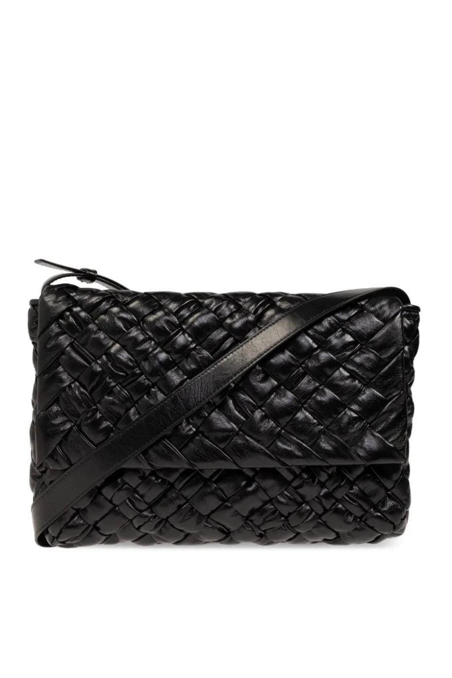 Bottega Veneta BLACK ‘Rumple’ Shoulder Bag