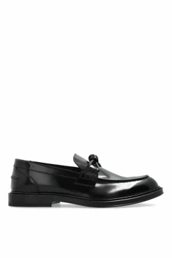 Bottega Veneta BLACK Shoes Tie type loafers