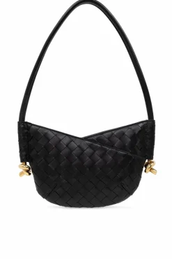 Bottega Veneta BLACK ‘Solstice Mini’ Shoulder Bag