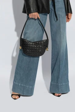 Bottega Veneta BLACK ‘Solstice Mini’ Shoulder Bag