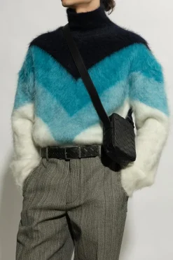 Bottega Veneta BLACK Strapped phone holder