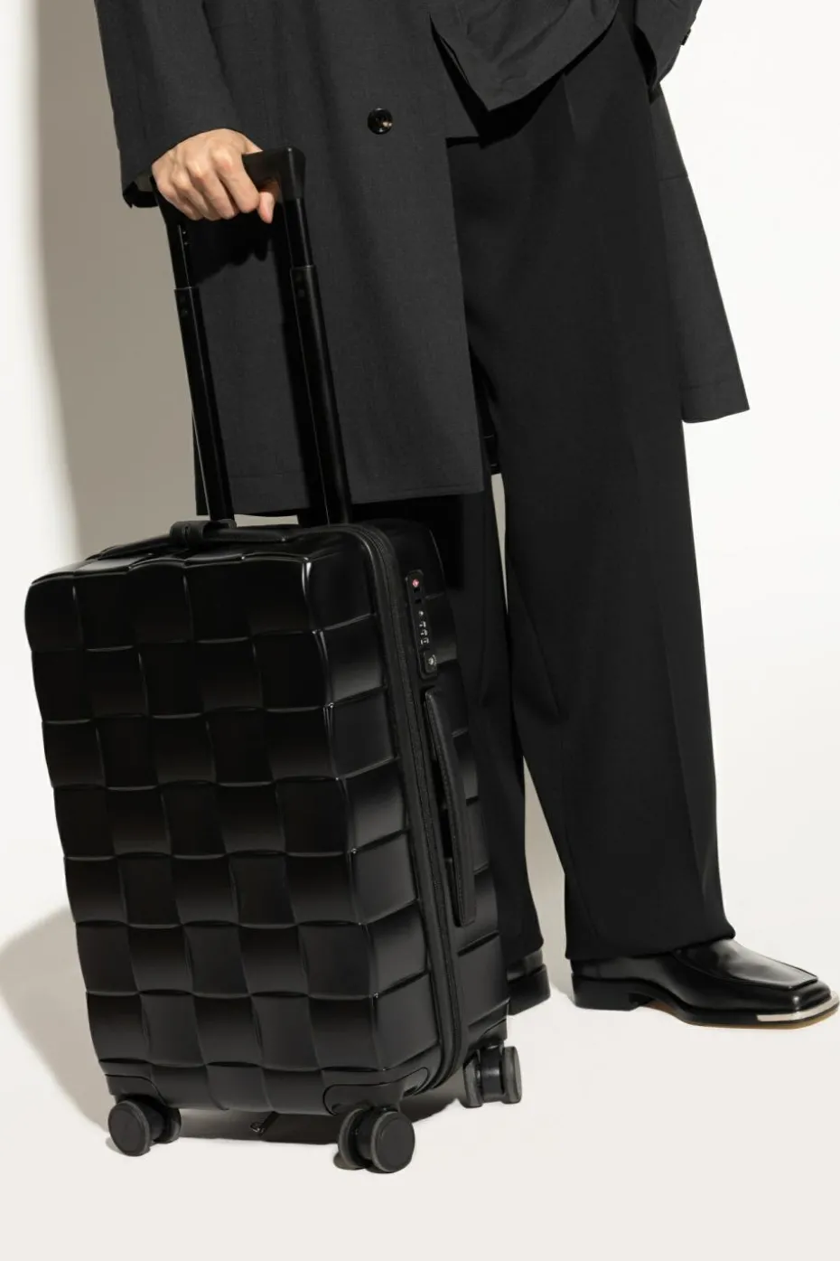 Bottega Veneta BLACK Suitcase "Odyssey"