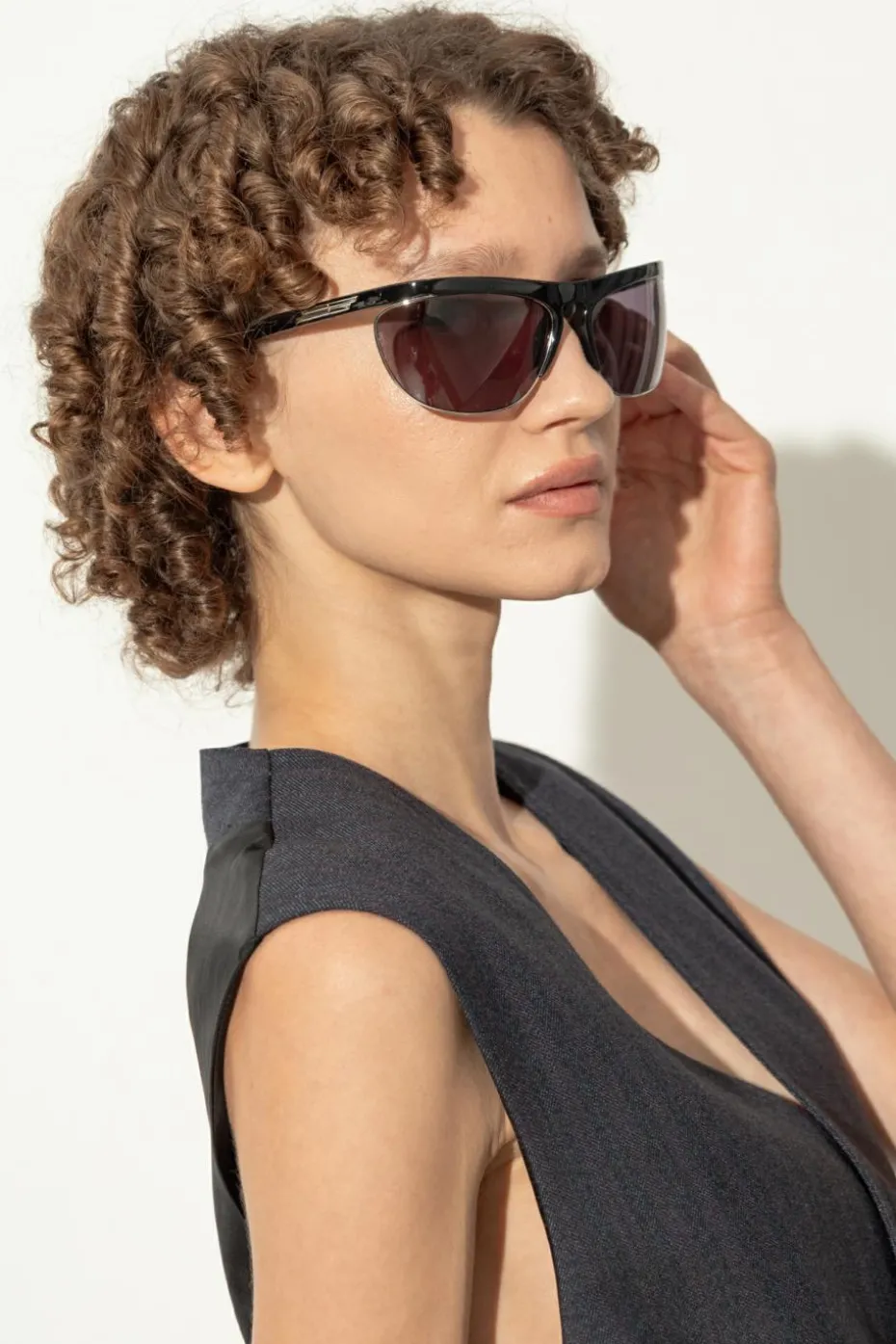 Bottega Veneta BLACK Sunglasses