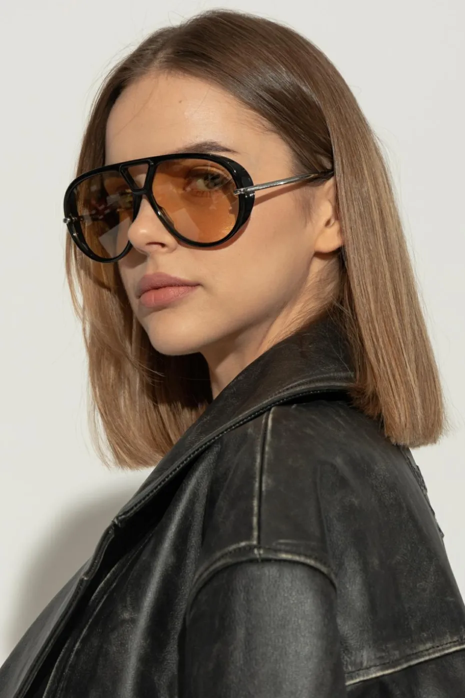 Bottega Veneta BLACK Sunglasses