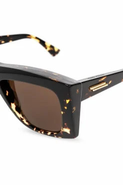 Bottega Veneta BLACK Tortoiseshell sunglasses