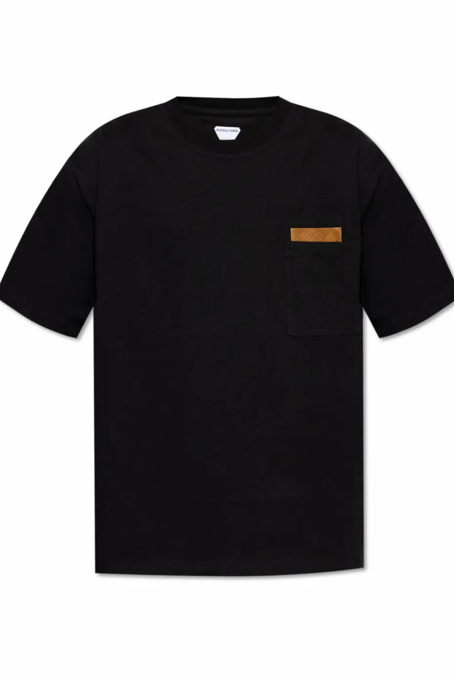 Bottega Veneta BLACK T-shirt with pocket