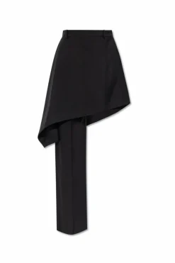 Bottega Veneta BLACK Woolen skirt-pants