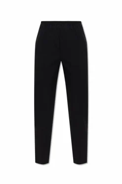 Bottega Veneta BLACK Wool pleated trousers