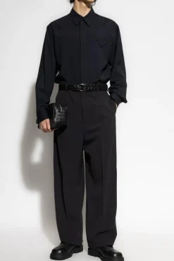 Bottega Veneta BLACK Wool pants