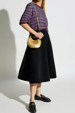Bottega Veneta BLACK Wool skirt