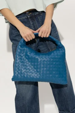 Bottega Veneta BLUE ‘Hop Small’ shoulder bag
