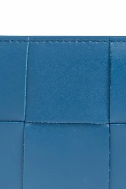 Bottega Veneta BLUE Leather card holder