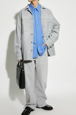 Bottega Veneta BLUE Long sleeve shirt