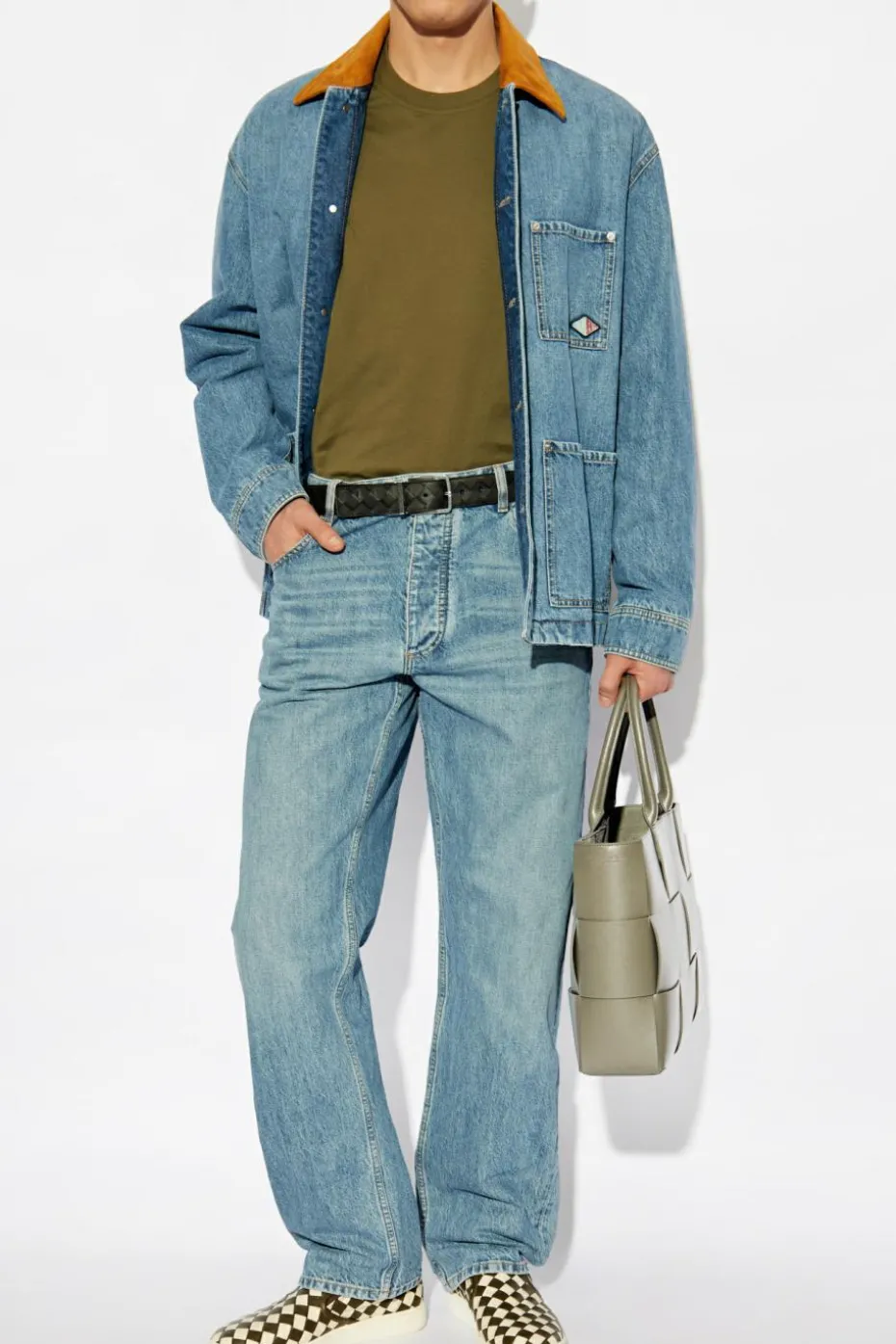 Bottega Veneta BLUE Padded denim jacket