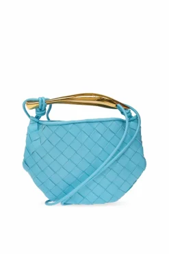 Bottega Veneta BLUE ‘Sardine Mini’ Shoulder Bag