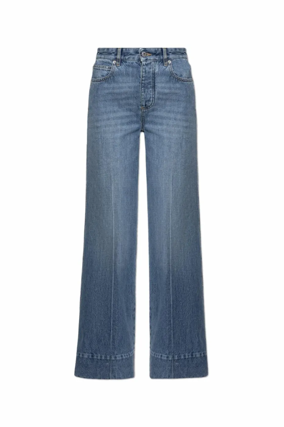 Bottega Veneta BLUE Wide-leg jeans