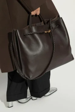 Bottega Veneta BROWN Andiamo Large shopper bag