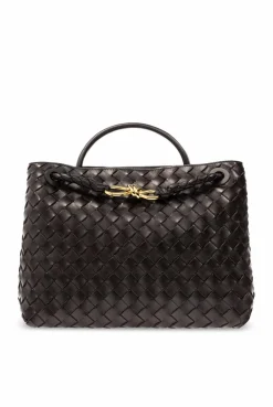 Bottega Veneta BROWN āAndiamo Mediumā shopper bag