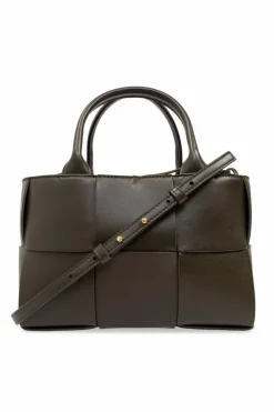 Bottega Veneta BROWN Bottega Veneta `Arco Small` shopper bag