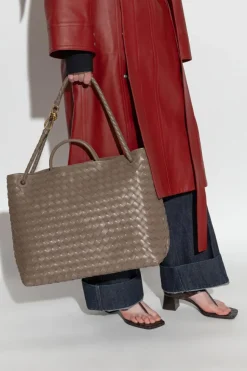 Bottega Veneta BROWN Handbag Andiamo Large