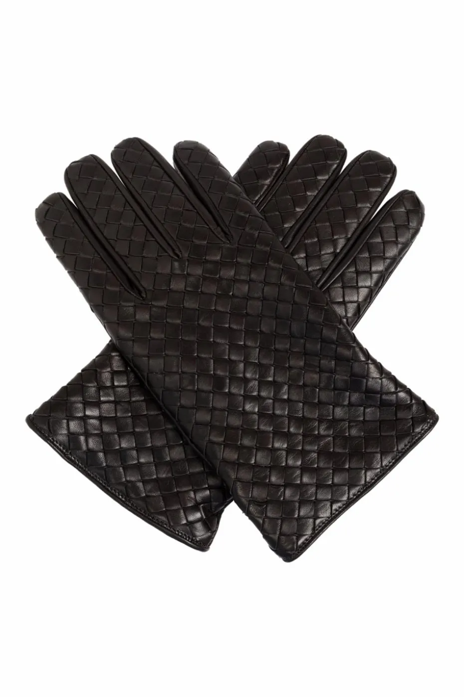 Bottega Veneta BROWN Leather Gloves