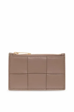 Bottega Veneta BROWN Leather card case