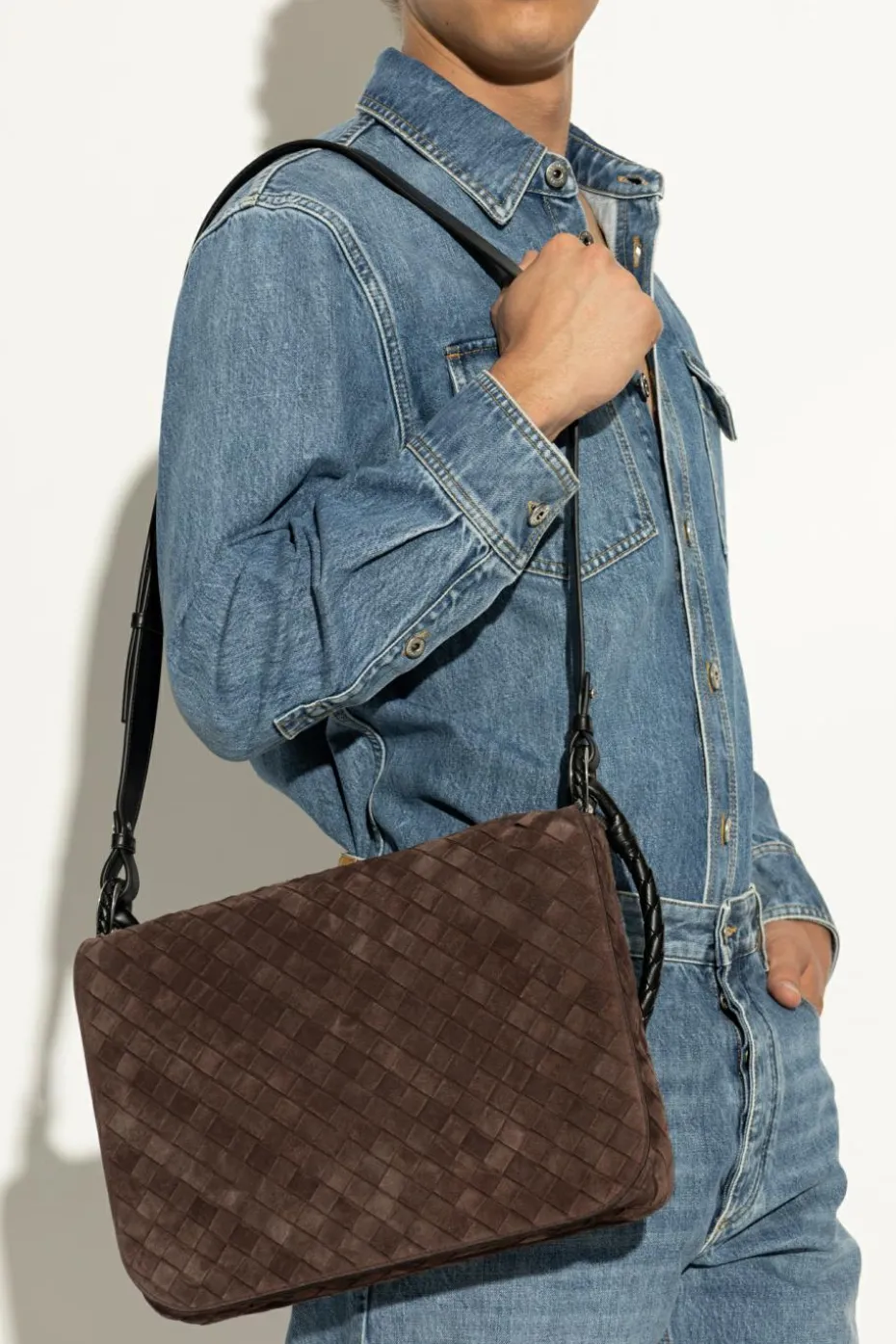 Bottega Veneta BROWN Leather shoulder bag