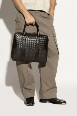 Bottega Veneta BROWN Leather document bag