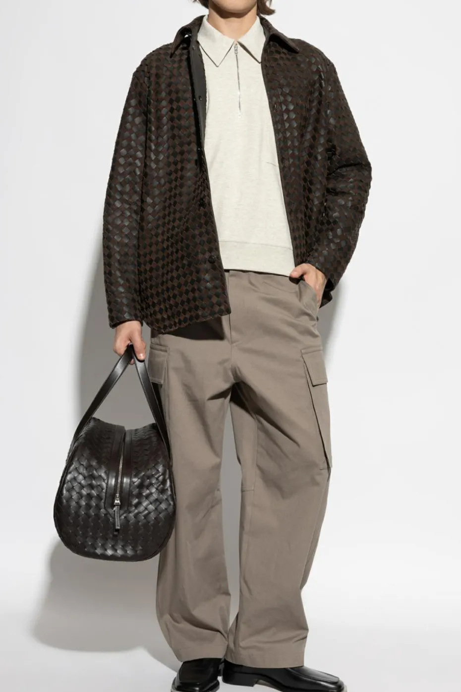 Bottega Veneta BROWN Leather jacket
