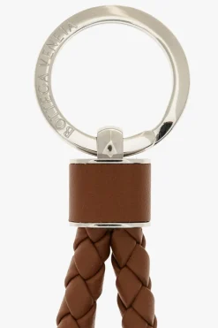 Bottega Veneta BROWN Leather keyring