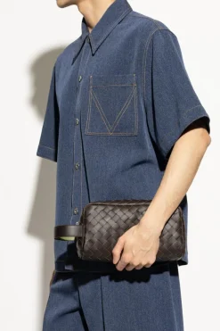 Bottega Veneta BROWN Leather handbag Wallace