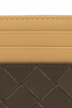 Bottega Veneta BROWN Leather Card Holder
