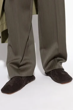 Bottega Veneta BROWN Leather shoes `Daddy`