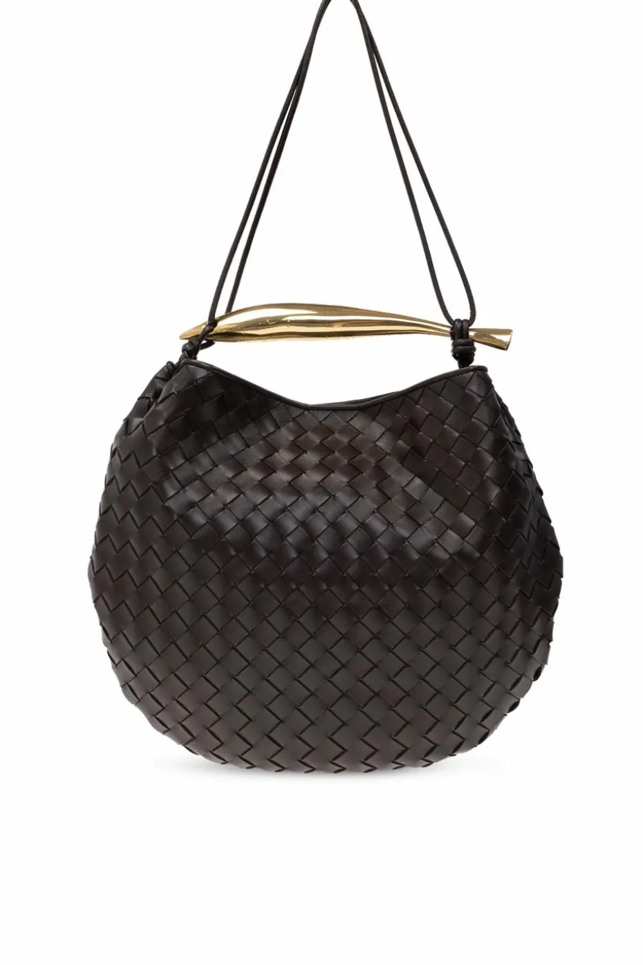 Bottega Veneta BROWN ‘Sardine Medium’ shoulder bag