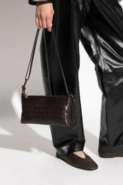 Bottega Veneta BROWN Shoulder bag `Andiamo`