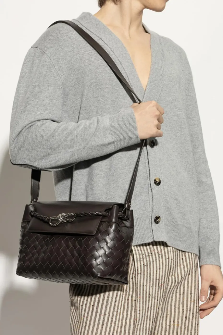 Bottega Veneta BROWN Shoulder bag Andiamo