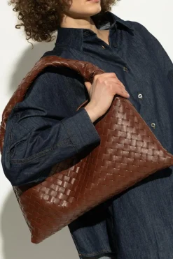 Bottega Veneta BROWN Shoulder bag Hop Medium