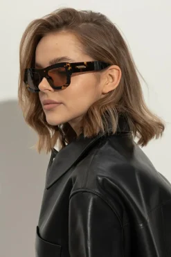 Bottega Veneta BROWN Sunglasses