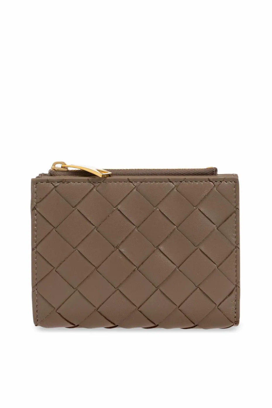 Bottega Veneta BROWN Wallet with weave