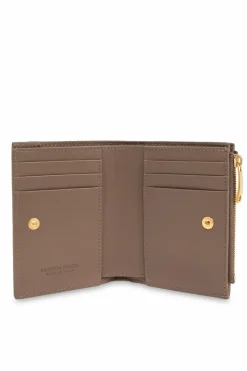 Bottega Veneta BROWN Wallet with weave