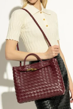Bottega Veneta BURGUNDY Bag 'Andiamo'