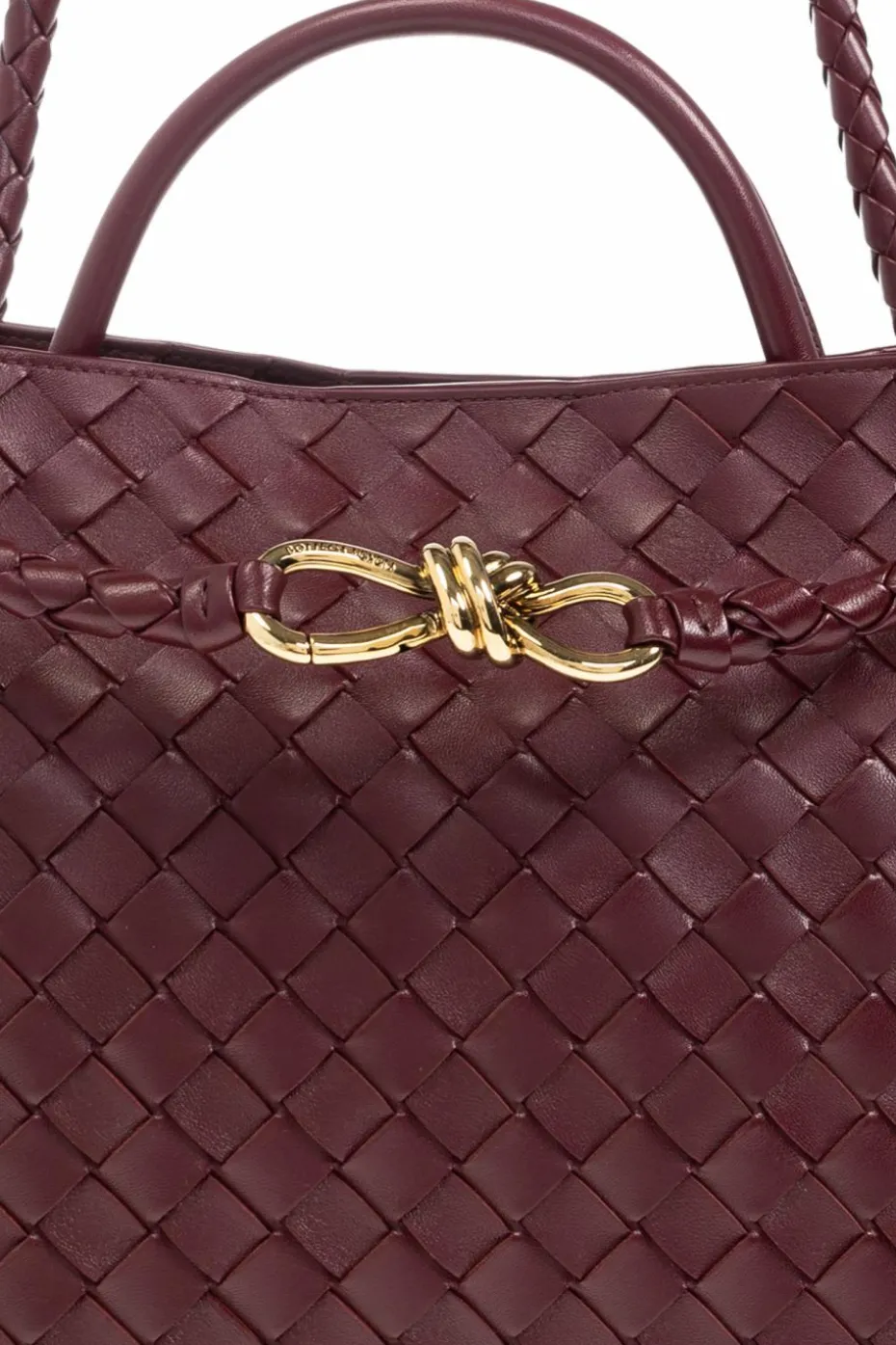 Bottega Veneta BURGUNDY Bag 'Andiamo'