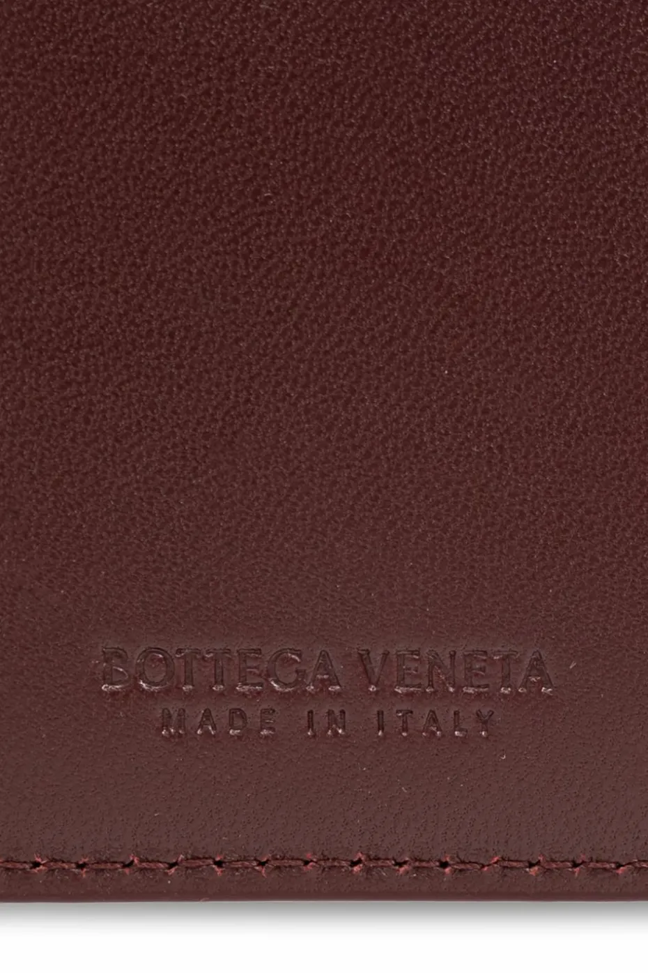 Bottega Veneta BURGUNDY Card case