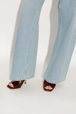 Bottega Veneta BURGUNDY ‘Knot’ mules