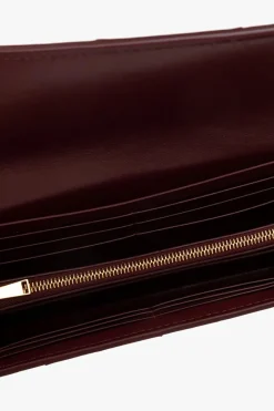 Bottega Veneta BURGUNDY Leather wallet