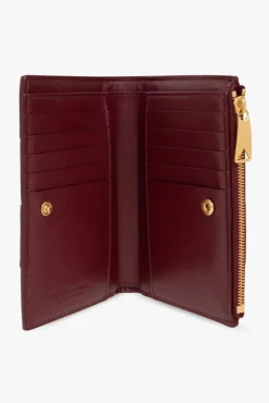 Bottega Veneta BURGUNDY Leather wallet