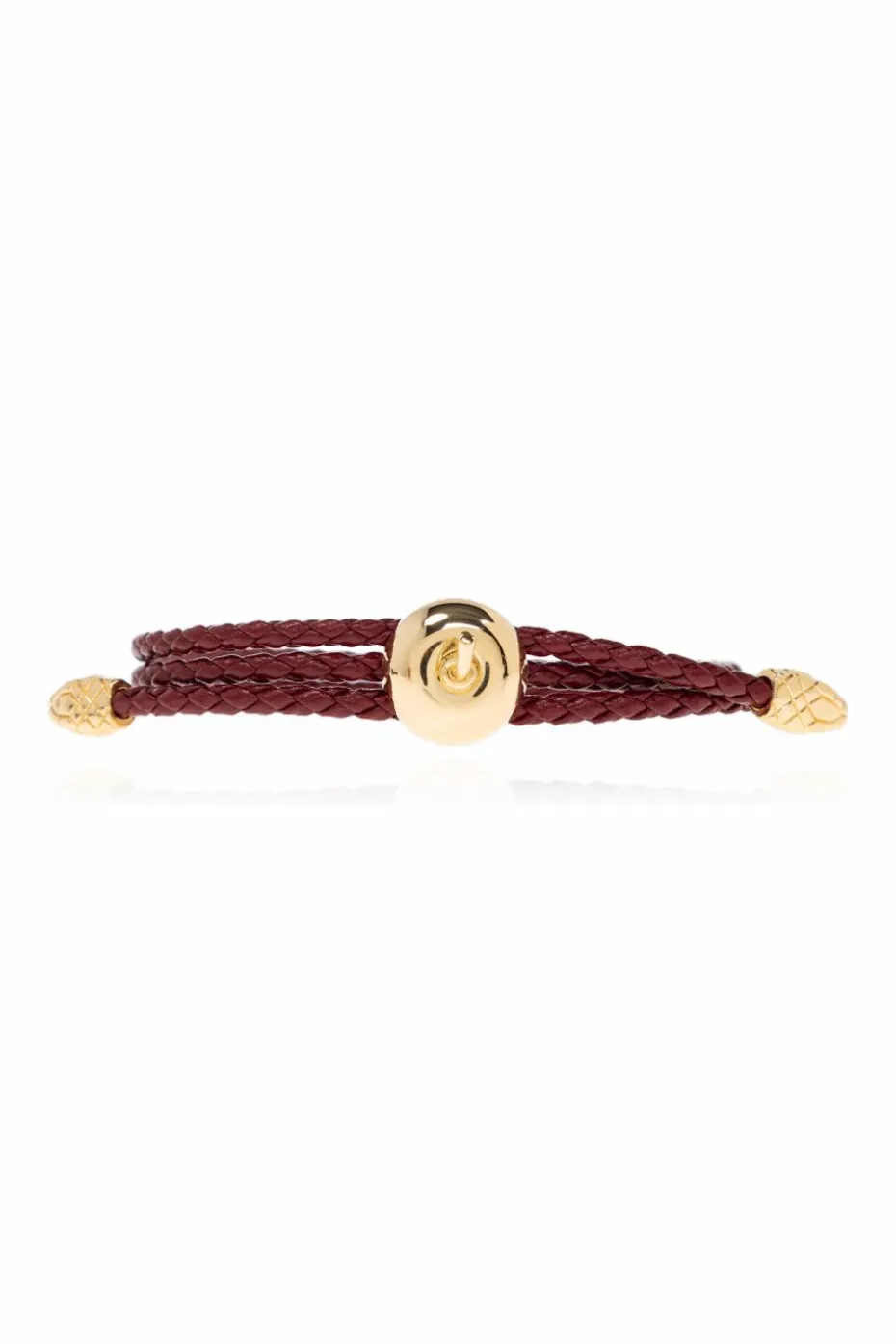 Bottega Veneta BURGUNDY Leather bracelet