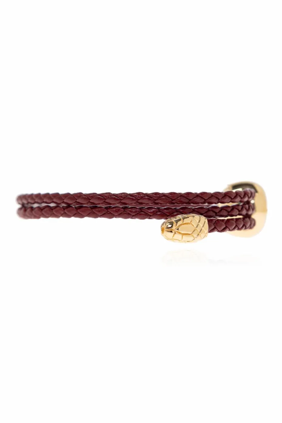 Bottega Veneta BURGUNDY Leather bracelet