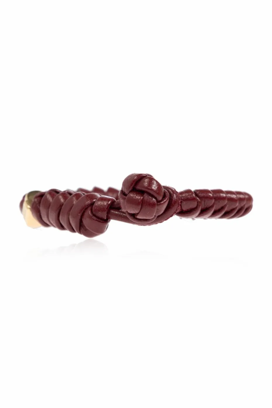 Bottega Veneta BURGUNDY Leather bracelet